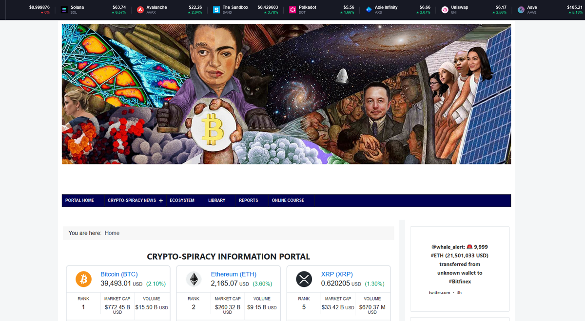 CryptoSpiracy News and Information Portal